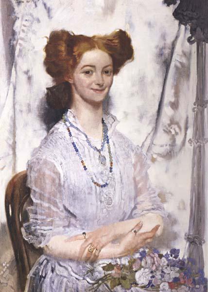 Sir William Orpen Young Ireland Grace Gifford oil painting picture